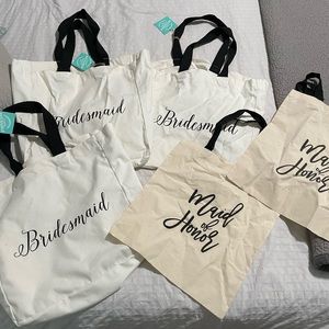 SIX BRIDESMAID BAGS get TWO MOH FREE